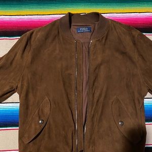 POLO SUEDE BOMBER